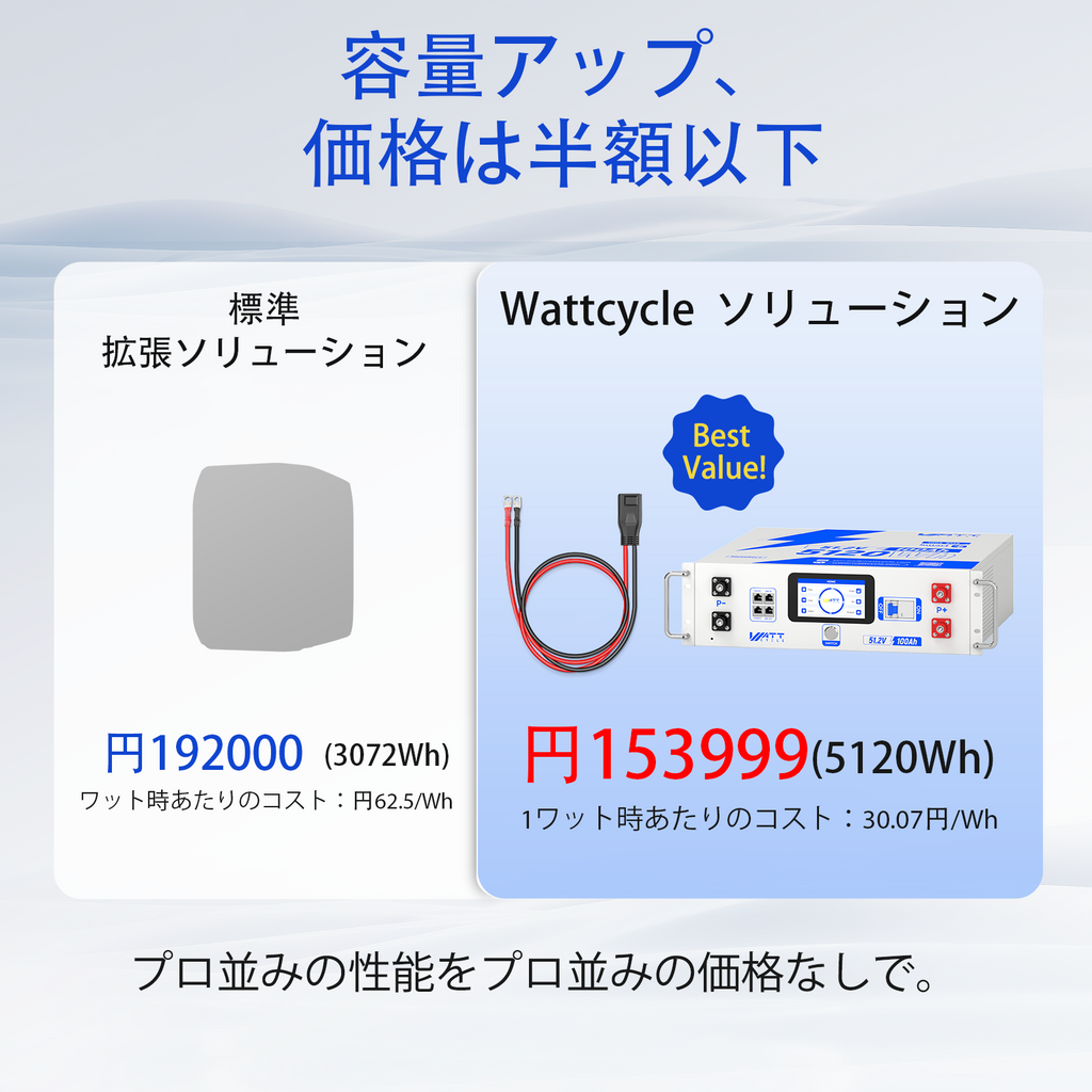 WattLINK - EcoFlow Delta 2/3シリーズ PPS拡張アダプタケーブル（M8-XT150タイプ）
