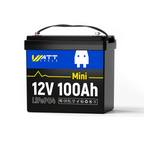 12V 100Ah ミニBluetooth対応リン酸鉄リチウムイオンバッテリー