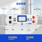 Bluetoothとアクティブバランス機能を搭載した48V 100Ah 3Uサーバーラックバッテリー