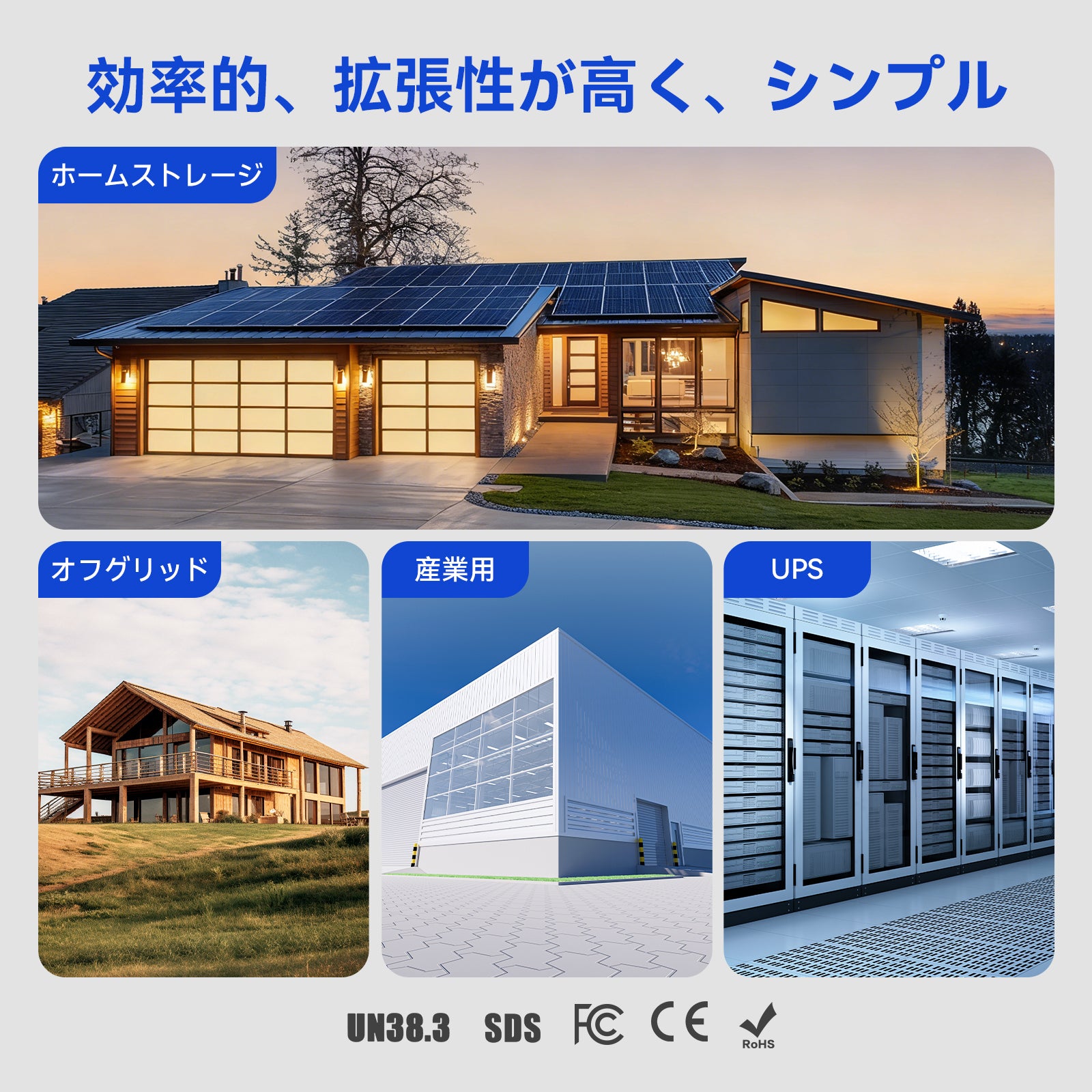 Bluetoothとアクティブバランス機能を搭載した48V 100Ah 3Uサーバーラックバッテリー